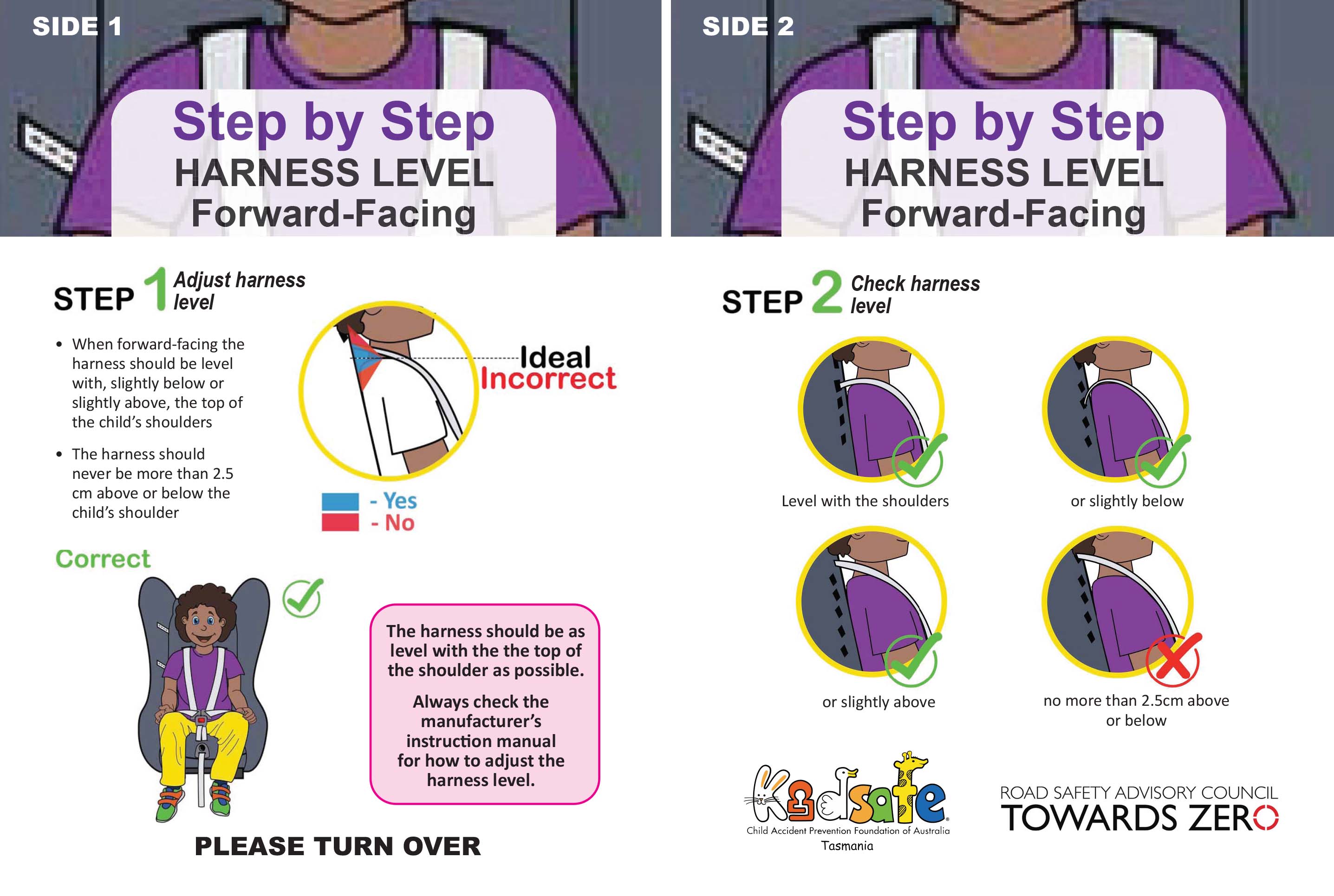 Harness Level Fwd Facing SP